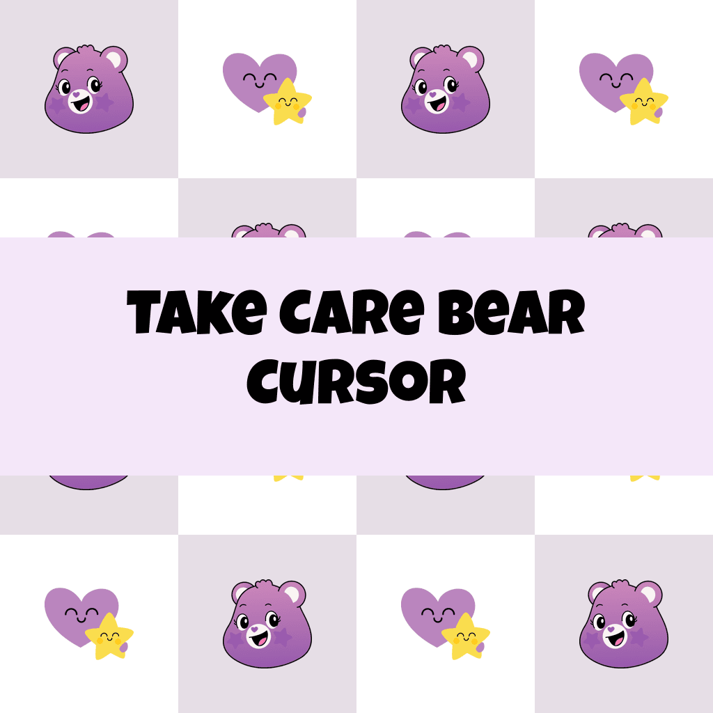 Preview Take Care Bear cursor custom cursor pack